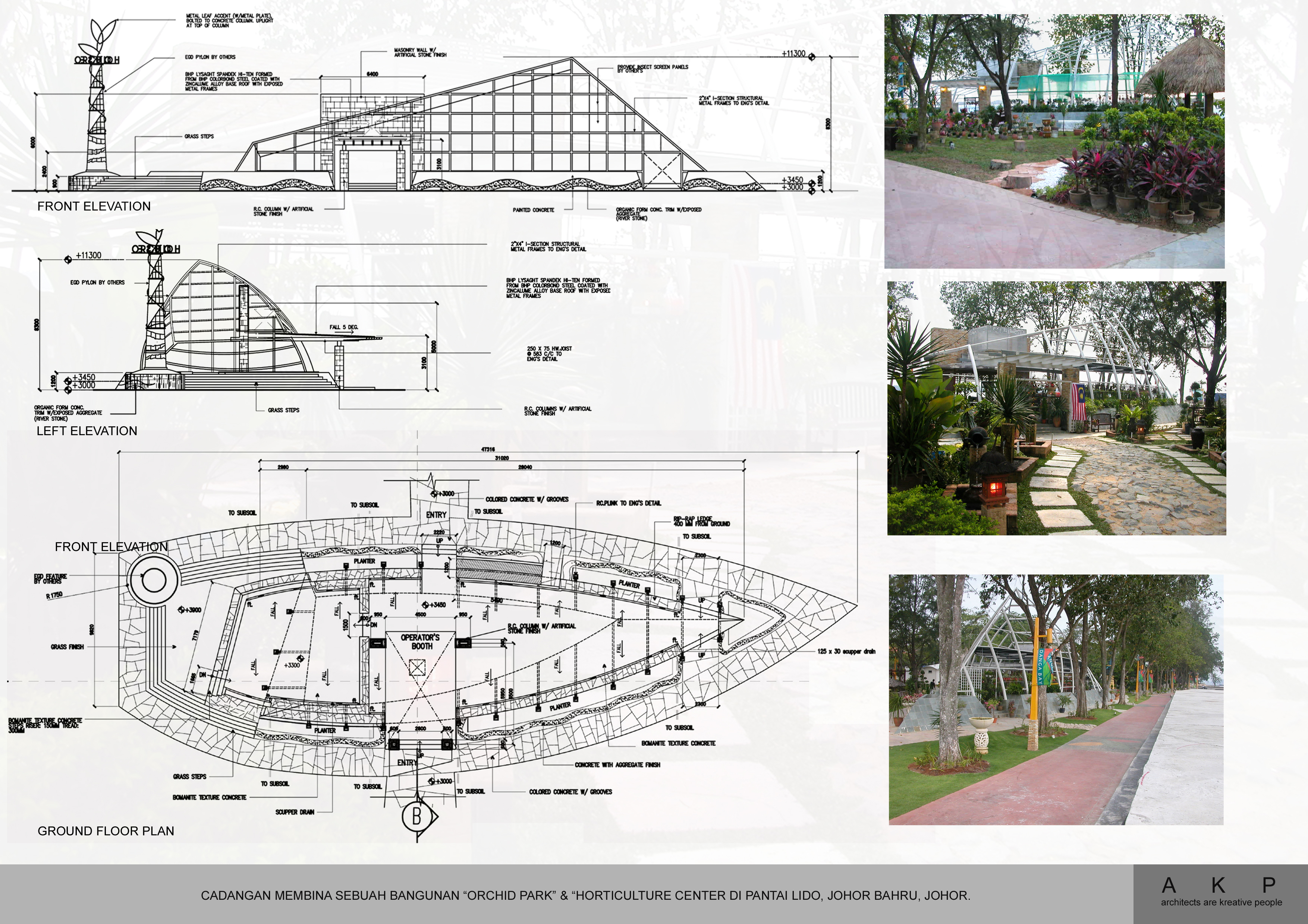 design plan and photos